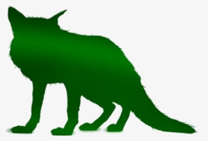 Transparent Wild Fox Hd Wallpaper, Transparent Silhouette - Fox Looking Up Silhouette, HD Png Download, Transparent PNG