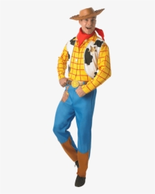 Fancy Dress Png - Mens Woody Toy Story Costume, Transparent Png, Transparent PNG