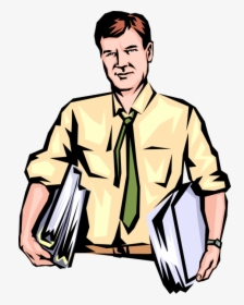 Entrepreneur With Armloads Of - Adult Clipart Png, Transparent Png, Transparent PNG