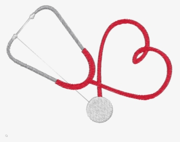 Red Stethoscope Vector Free, HD Png Download, Transparent PNG