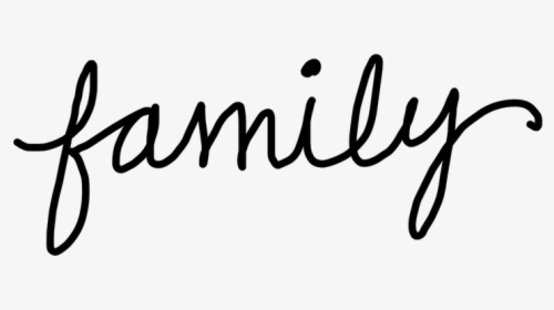 Presentation Word Family Clip Art - Family Word Transparent Background, HD Png Download, Transparent PNG