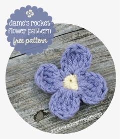 Free Crochet Pattern Dames Rocket - Crochet, HD Png Download, Transparent PNG