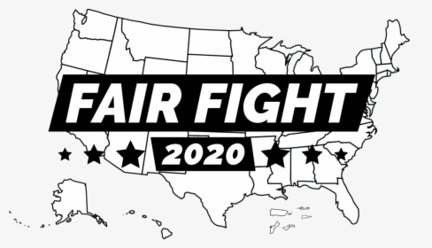Fair Fight - High Resolution Blank Map Of The United States, HD Png Download, Transparent PNG