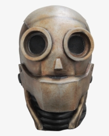 0 Full Face Mask - Robot 1.0 Mask, HD Png Download, Transparent PNG