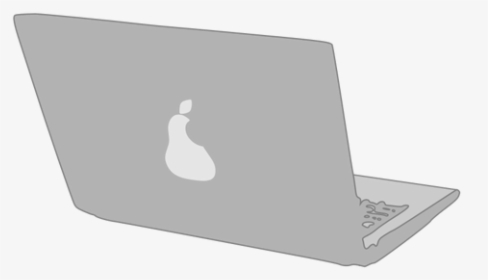 Laptop From Real Vector Illustration - Laptop Back Vector Png, Transparent Png, Transparent PNG