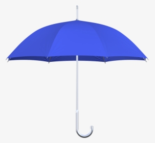 Aluminum Frame Royal Blue Umbrella Side View - Umbrella Blue, HD Png Download, Transparent PNG