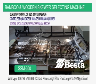 Bamboo Bbq Stick Making Machine Bamboo Bbq Stick Shaprening - Persela Lamongan, HD Png Download, Transparent PNG