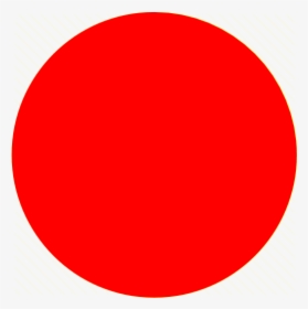 Red Circle, No Arrow - Qué Horas Son En Japón, HD Png Download, Transparent PNG
