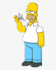 Vector Homer Simpson Clipart , Png Download - Dad On The Simpsons, Transparent Png, Transparent PNG