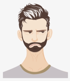 Angry And Sad Illustration, HD Png Download, Transparent PNG