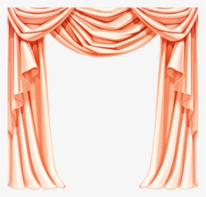 Transparent Cortinas Png - Pink Curtain Png, Png Download, Transparent PNG