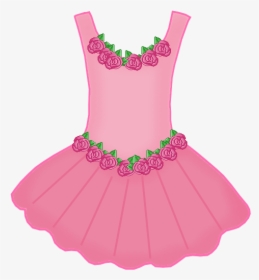 Ballet Tutu Clipart - Pink Dress Clipart, HD Png Download, Transparent PNG