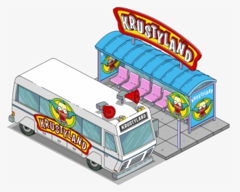Simpsons Tapped Out To Work Krustyland Png, Transparent Png, Transparent PNG
