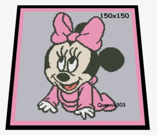 Baby Minnie - Cartoon, HD Png Download, Transparent PNG