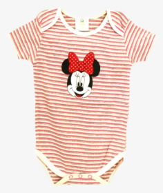 Disney Baby Minnie Mouse Stripes Bodysuits   Title - Girl, HD Png Download, Transparent PNG