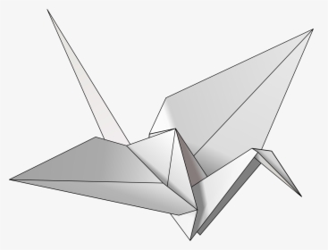 Transparent Graphic Origami Crane, HD Png Download, Transparent PNG