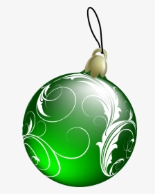 Green Christmas Balls Png, Transparent Png, Transparent PNG