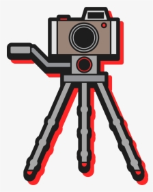 Digital Camera Drawing Photography Clip Art - Photography Camera Clip Art, HD Png Download, Transparent PNG