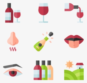 Wine - Wine Flat Icon, HD Png Download, Transparent PNG