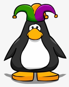 Jester Hat Cliparts - Penguin With Santa Hat, HD Png Download, Transparent PNG