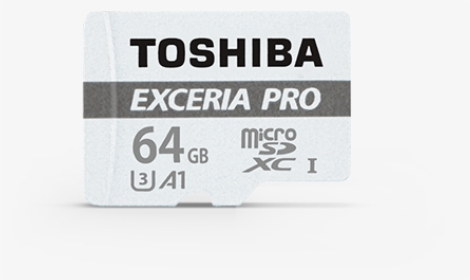 Micro Sd Card - Toshiba, HD Png Download, Transparent PNG