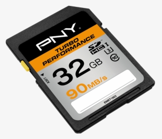 Pny Sd Card Sdhc™32gb Turbo Performance 90mb/s, HD Png Download, Transparent PNG