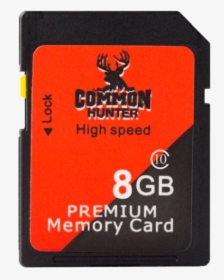 Premium Sd Memory Card For Trail Cameras - Orange, HD Png Download, Transparent PNG