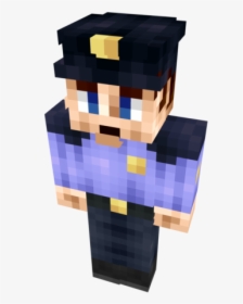 Police Hat Minecraft Skin, HD Png Download, Transparent PNG
