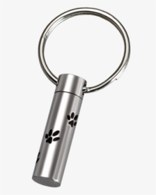 Stainless Steel Paw Prints Pet Key Ring, HD Png Download, Transparent PNG