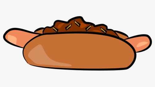 Chili Cheese Dog Clipart - Chili Dog Clip Art, HD Png Download, Transparent PNG