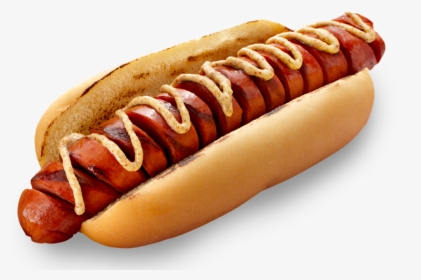 Sausage Clipart Hotdog - Hot Dog Transparent Background, HD Png Download, Transparent PNG