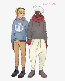 Ezreal And Ekko - Cartoon, HD Png Download, Transparent PNG