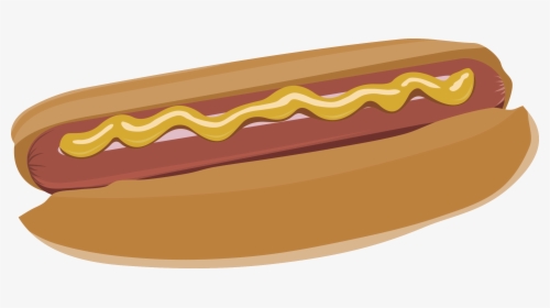 Hot Dog By Rones Clip Arts - Hamburger And Hot Dogs, HD Png Download, Transparent PNG