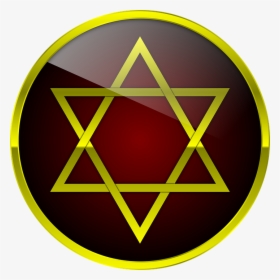 Solomon, Hexagram, Symbol, Star, Seal, Sign - Hammer And Sickle In David Star, HD Png Download, Transparent PNG