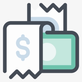 Transparent Cash Icon Png - Receipts Png, Png Download, Transparent PNG