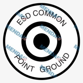 Esd Awareness Symbols - Circle, HD Png Download, Transparent PNG