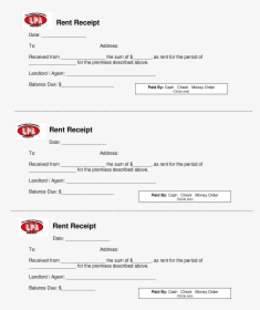 Rental Payment Receipt Template Main Image , Png Download - Rental Receipt 中文, Transparent Png, Transparent PNG