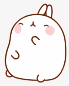 #molang #flubbymolang #flubby #cutemolang #adorablemolang - Cartoon, HD Png Download, Transparent PNG