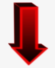 Cubic Arrow Pointing Down - Draw A Arrow Pointing Down, HD Png Download, Transparent PNG