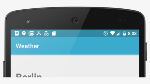 Android Status Bar, HD Png Download, Transparent PNG