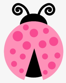 Clip Art Ladybug Clip Art Bugs - Clip Art Lady Bug Pink, HD Png Download, Transparent PNG