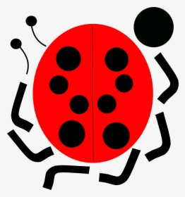 Red Ladybug Clipart - Ladybug, HD Png Download, Transparent PNG