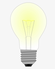 Light Light Bulb - Incandescent Light Bulb, HD Png Download, Transparent PNG
