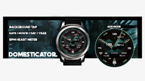 Samsung Gear S3 Frontier Watch Faces, HD Png Download, Transparent PNG