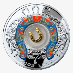 Cameroon 2016 500 Francs Seven Horseshoes Lucky Seven - Coin, HD Png Download, Transparent PNG