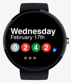 Nyc Subway Watch Face - 2011 Holiday Calendar, HD Png Download, Transparent PNG