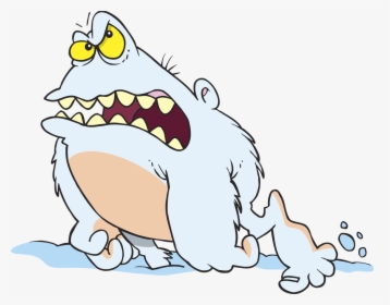 Snowman - Abominable Snowman Coloring Pages, HD Png Download, Transparent PNG
