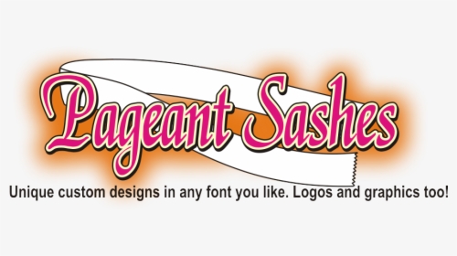 Custom Printed Pageant Sashes - Printable Pageant Sash, HD Png Download, Transparent PNG