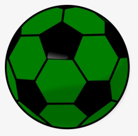 Green Soccer Ball Clipart, HD Png Download, Transparent PNG