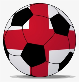File Soccerball England Svg - Drawing Transparent Soccer Ball, HD Png Download, Transparent PNG